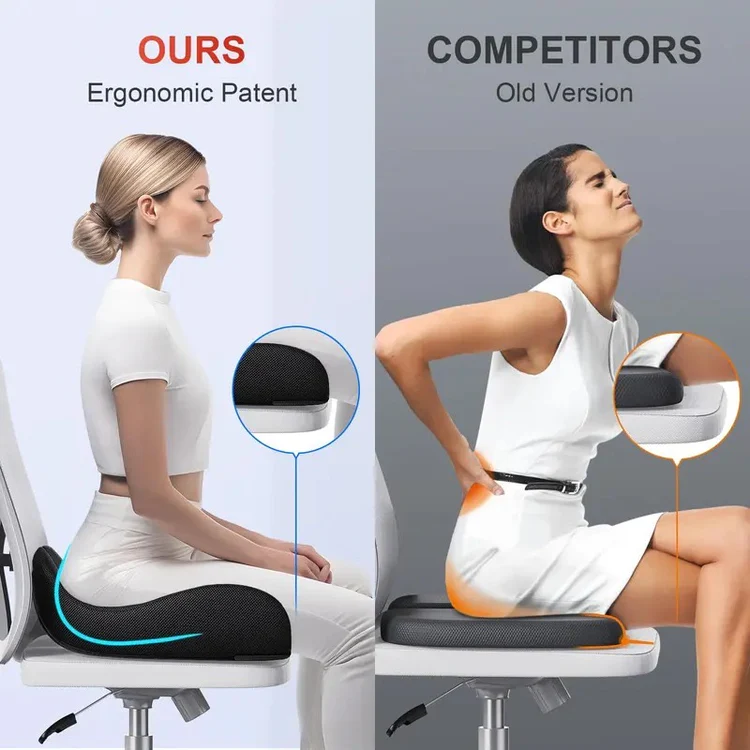Vertaease Back Support Cushion – Relieve Back Pain in Minutes
